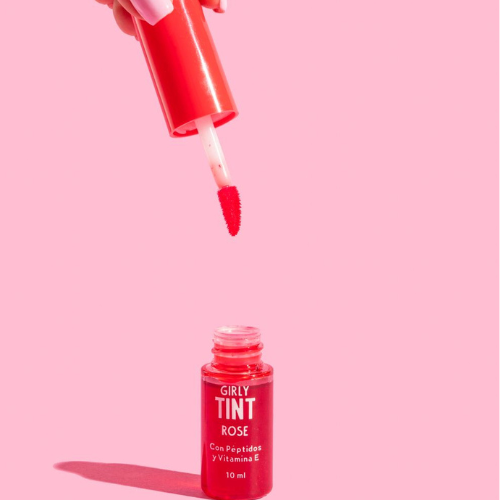 Tinta para labios y mejillas con peptidos GIRLY - ROSE