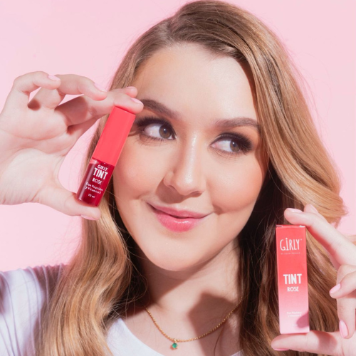 Tinta para labios y mejillas con peptidos GIRLY - ROSE