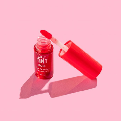 Tinta para labios y mejillas con peptidos GIRLY - ROSE