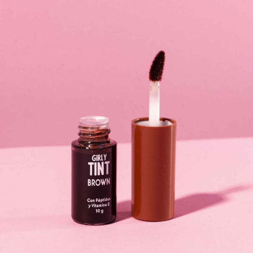 Tinta para labios y mejillas con peptidos GIRLY - BROWN