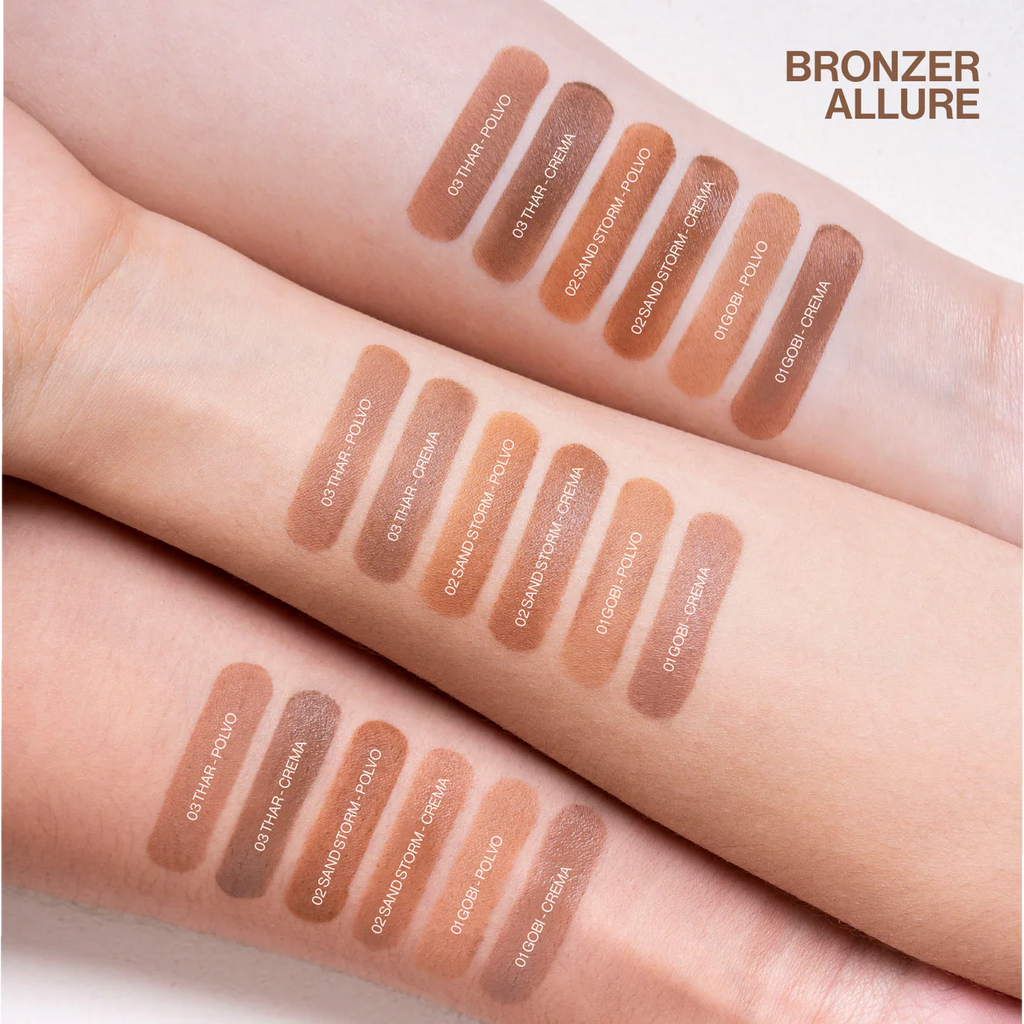 Bronzer Duo Crema y Compacto Atenea