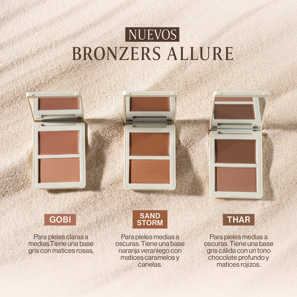 Bronzer Duo Crema y Compacto Atenea