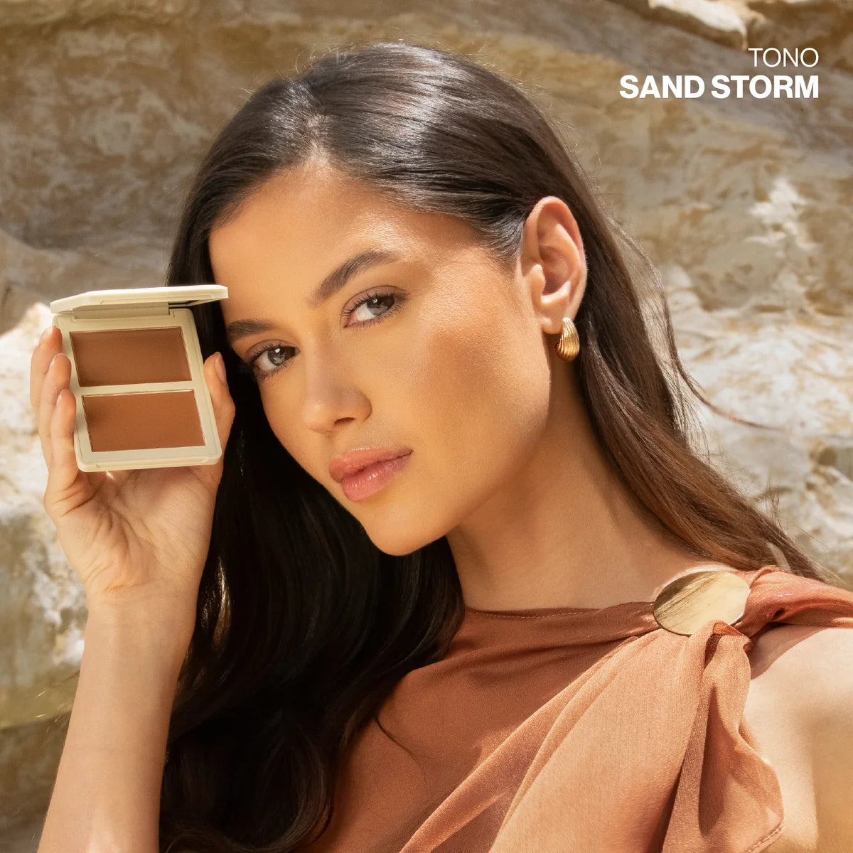 Bronzer Duo Crema y Compacto Atenea