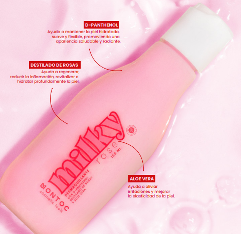 Desmaquillante Bifásico Milky Rose 160ml