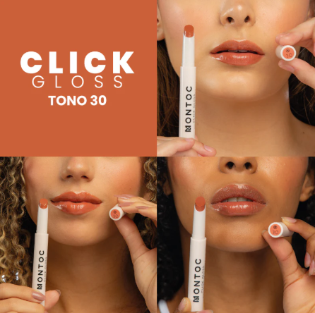 Click Gloss con vitamina E Montoc