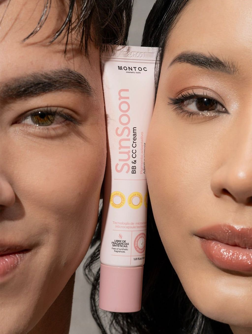 BB & CC cream SPF 50+ con Pigmento Adaptativo Montoc