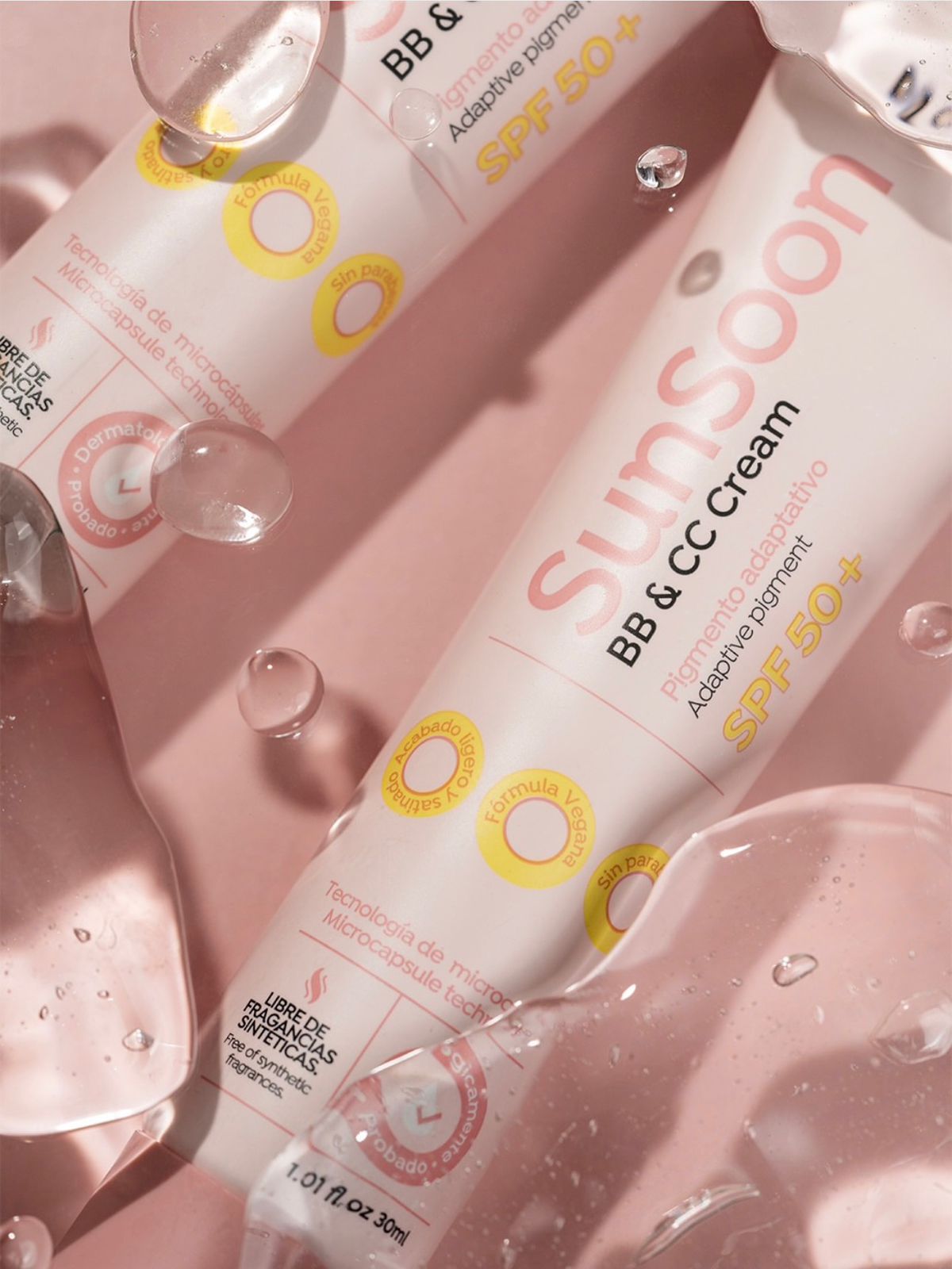 BB & CC cream SPF 50+ con Pigmento Adaptativo Montoc