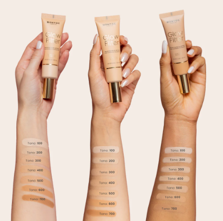 Base glow filter alta cobertura Montoc